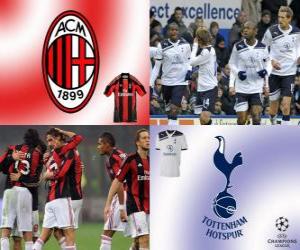 yapboz UEFA Şampiyonlar Ligi Sekizinci finallerinde 2010-11, AC Milan - Tottenham Hotspur FC